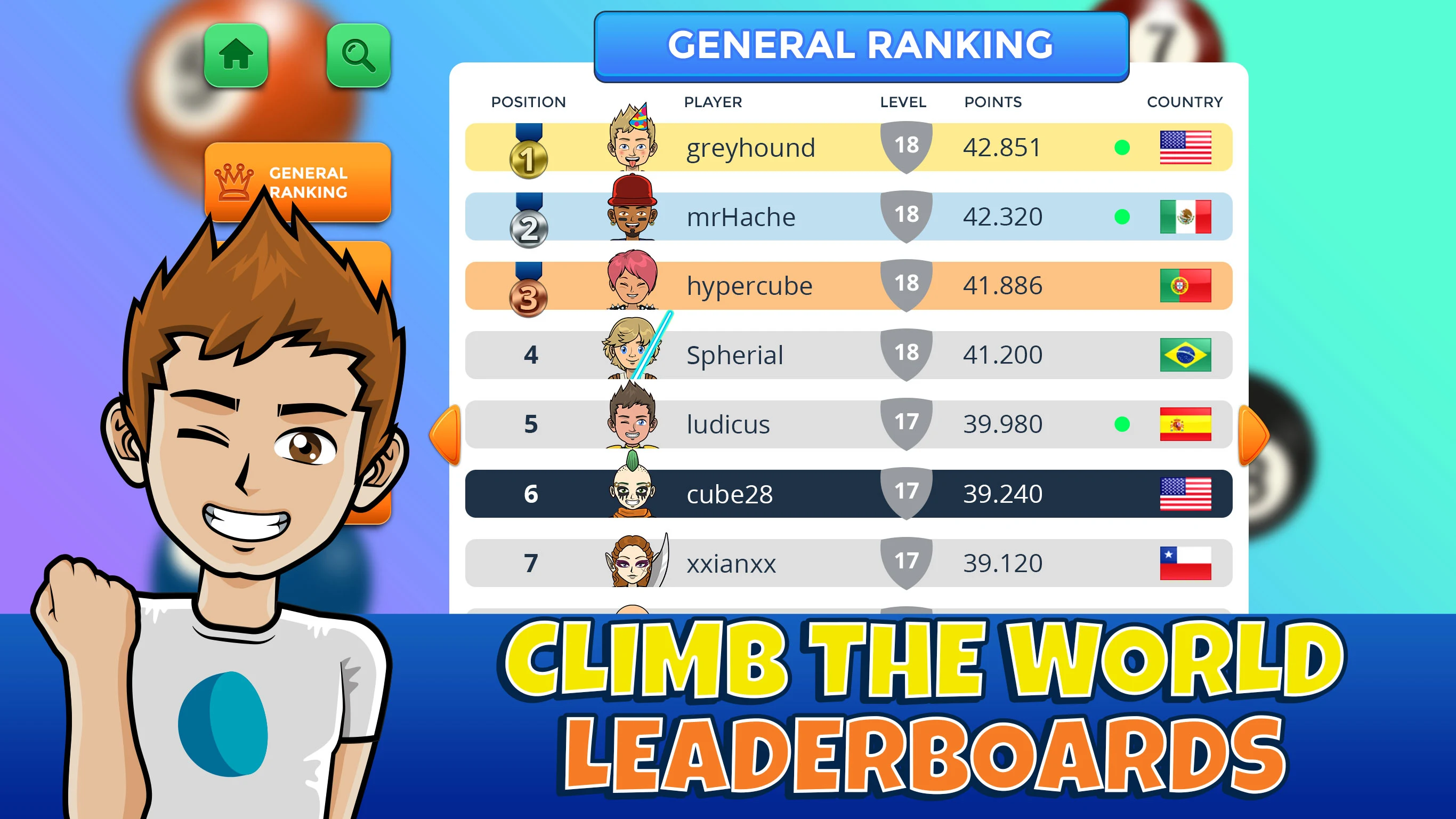 9 Ball Pool Casual Arena screenshot