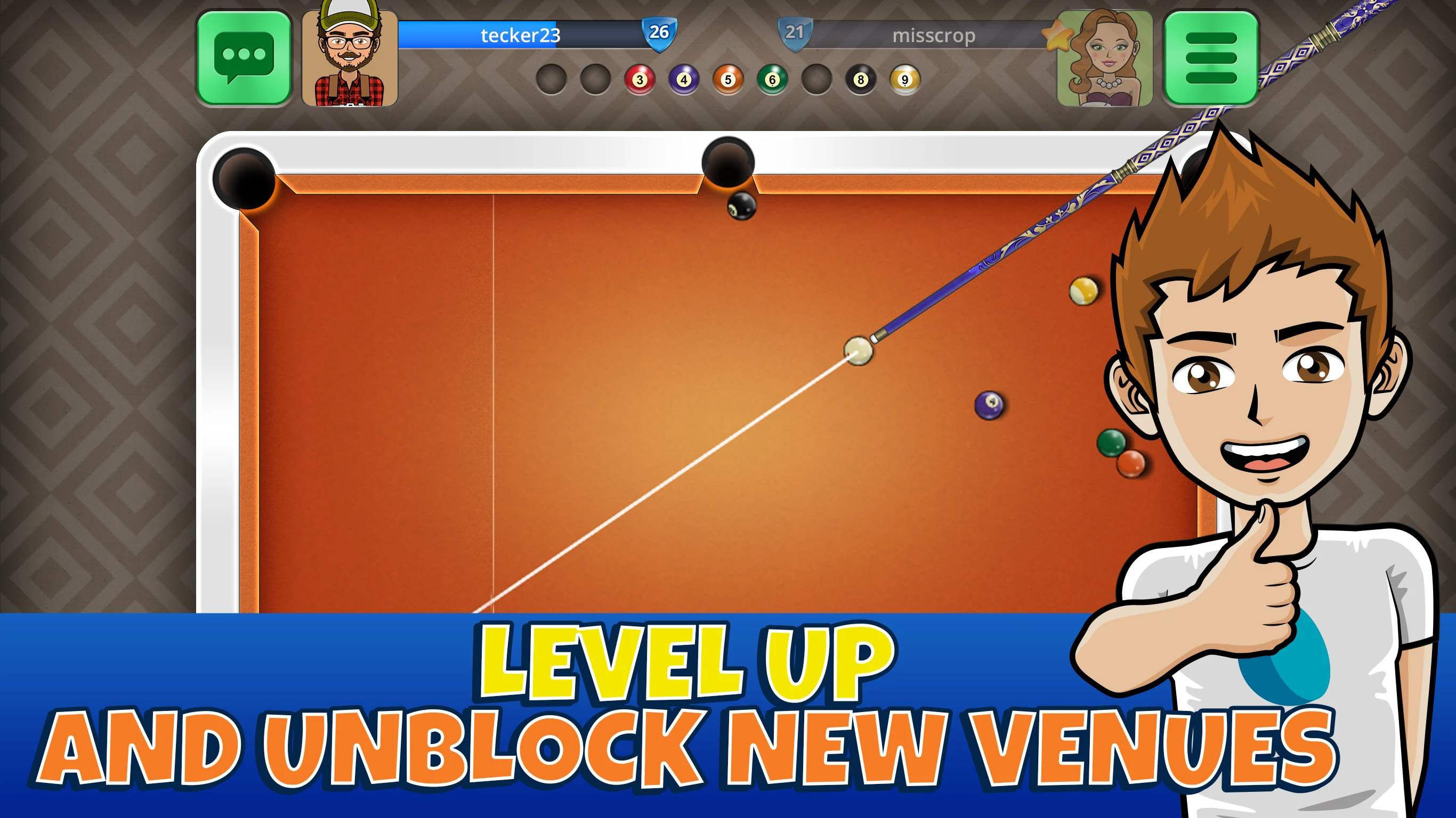 9 Ball Pool Casual Arena screenshot